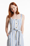 Rena Striped Jumpsuit