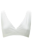 Lace Trim Triangle Bra