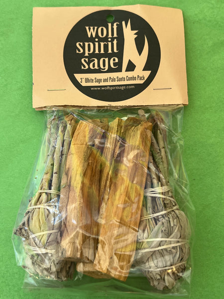 White Sage and Palo Santo Combo Pack