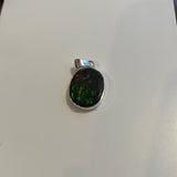 Large Ammolite Pendant