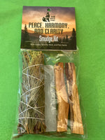 Peace, Harmony, and Clarity Smudge Kit