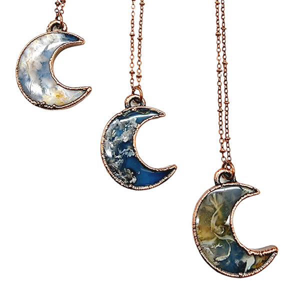 Once in a Blue Moon Necklace